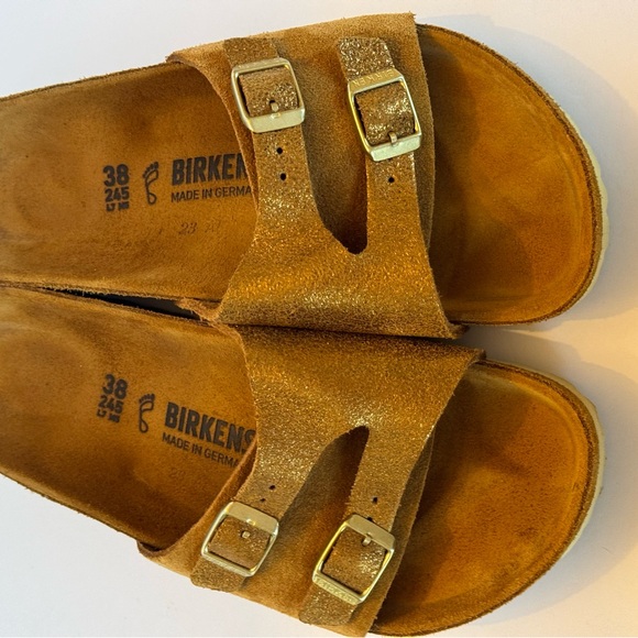Birkenstock Vaduz slides, women’s size 38, Like-new condition - Picture 4 of 6